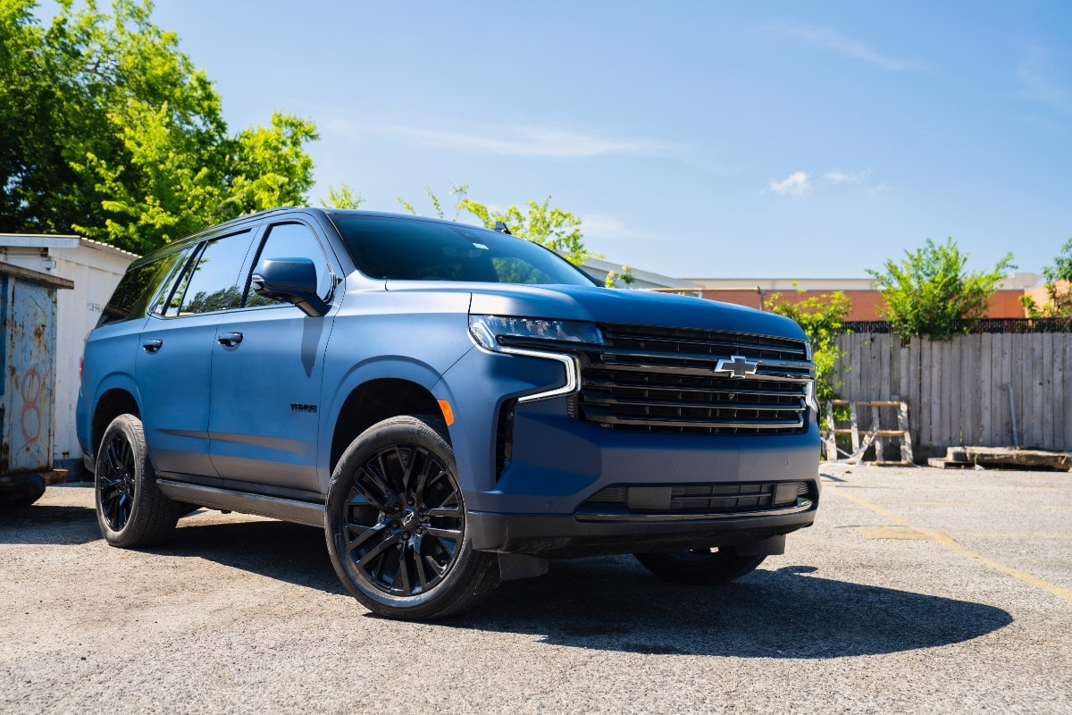 Chevrolet Tahoe wrapped